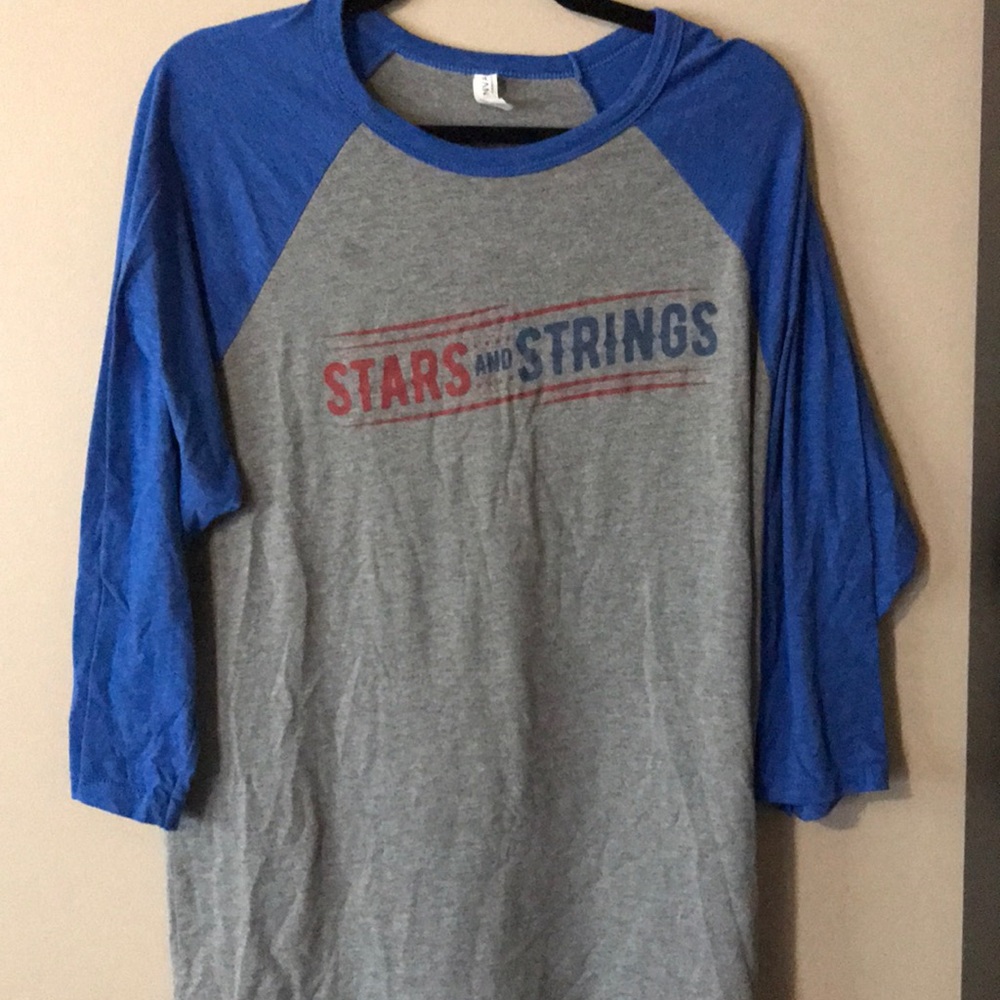 Stars And Strings Concert Baseball Tee